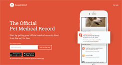 Desktop Screenshot of getpawprint.com