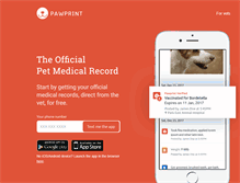 Tablet Screenshot of getpawprint.com